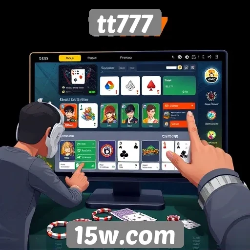 Interface do usuário no tt777 e usabilidade